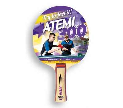 Ракетка для настольного тенниса Atemi 300 CV, фото 1