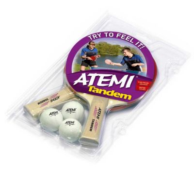 Набор для настольного тенниса Atemi Tandem (2 ракетки+3 мяча*), фото 1