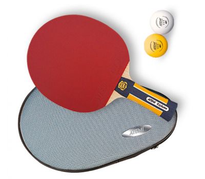Набор для настольного тенниса Atemi EXCLUSIVE (1 ракетка+чехол+2 мяча***), фото 1