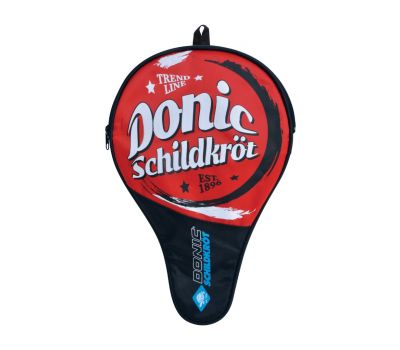 Чехол для ракетки для настольного тенниса DONIC/SCHILDKROT Trendline, крас., черн., фото 1