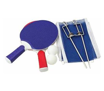 Набор для настольного тенниса (2 ракетки+3 мяча*+сетка) Atemi (пластик), фото 1