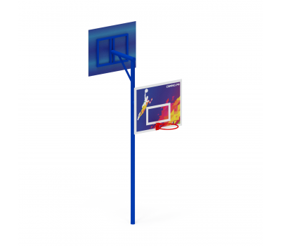 Баскетбольная стойка, комбинированная СО 2.70.03