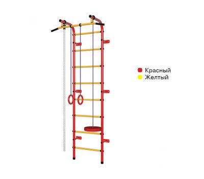 Детский спортивный комплекс Пионер С1РМ красно/жёлтый