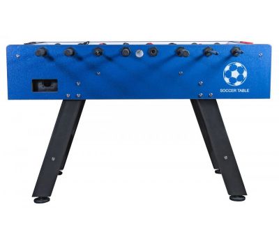 Настольный футбол (кикер) Milan 5 ф (144 х 75,6 х 90 см, сине-черный), фото 1
