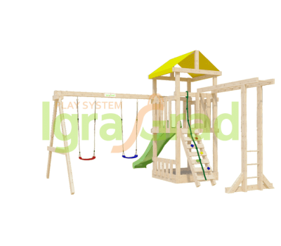 Детская площадка IgraGrad Крафтик с рукоходом, фото 3