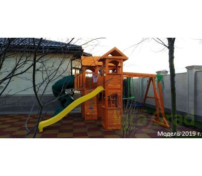 Детская площадка IgraGrad Клубный домик Макси с трубой, фото 12