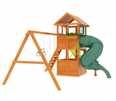 Детская площадка IgraGrad Клубный домик с трубой, фото 1