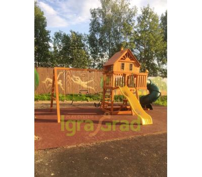 Детская площадка IgraGrad Шато с трубой (домик), фото 4