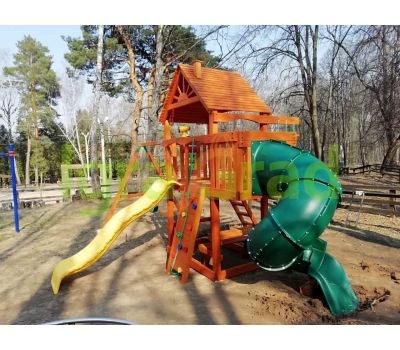 Детская площадка IgraGrad Шато с трубой (дерево), фото 7