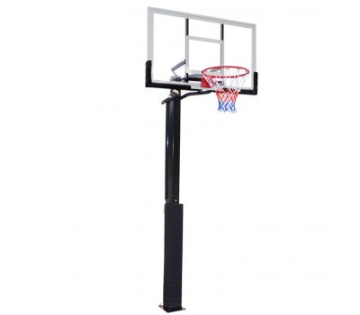 Баскетбольная стационарная стойка DFC ING50A 127x80cm акрил (три короба), фото 1
