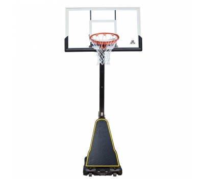 Баскетбольная мобильная стойка DFC STAND50P 127x80cm поликарбонат винт. рег-ка, фото 1