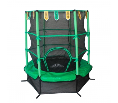 Батут детский зеленый DFC Jump Kids 55&quot;, фото 1