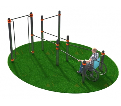 Спортивный комплекс, адаптированный для инвалидов-колясочников СВС-128