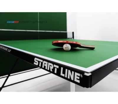 Теннисный стол START LINE Compact Outdoor 2 LX green, с сеткой, фото 3