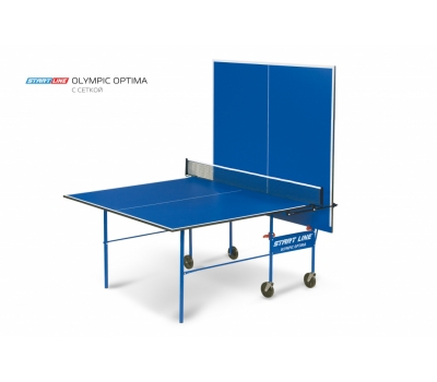 Теннисный стол START LINE Olympic Optima Blue с сеткой, фото 2