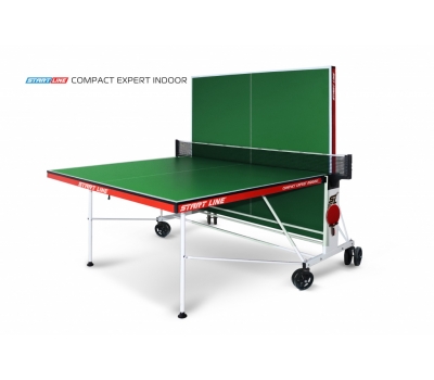Теннисный стол START LINE Compact Expert Indoor Green, фото 2