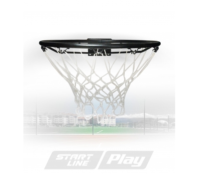 Баскетбольное кольцо с сеткой START LINE Play, фото 1