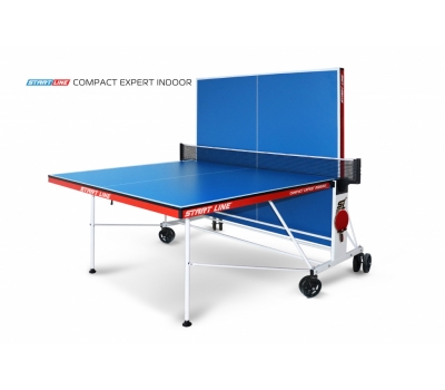 Теннисный стол START LINE Compact Expert Indoor Blue, фото 2