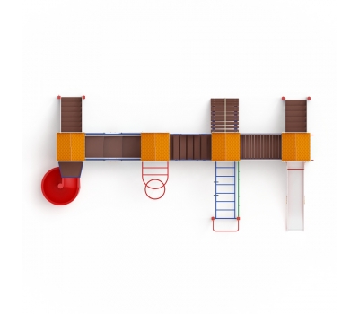 ЗАМОК детский игровой комплекс ДИК 2.18.10-01 (H=1500 H=2000), фото 5