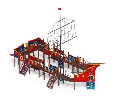 ШХУНА Детский игровой комплекс ДИК 2.03.3.03-02 (Н=1200, Н=1500), фото 1