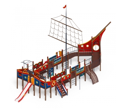 ШХУНА Детский игровой комплекс ДИК 2.03.3.03-02 (Н=1200, Н=1500), фото 2