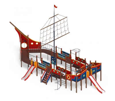 ШХУНА Детский игровой комплекс ДИК 2.03.3.03-02 (Н=1200, Н=1500), фото 3