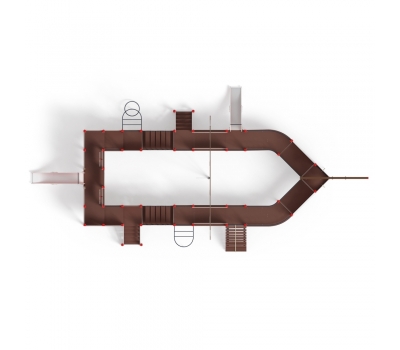 ШХУНА Детский игровой комплекс ДИК 2.03.3.03-02 (Н=1200, Н=1500), фото 4