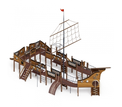 ШХУНА детский игровой комплекс ДИК 2.03.3.03-03 (Н=1200, Н=1500), фото 1