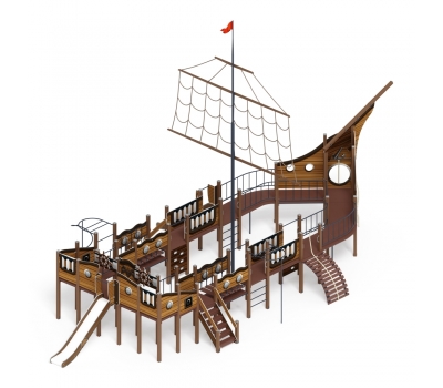 ШХУНА детский игровой комплекс ДИК 2.03.3.03-03 (Н=1200, Н=1500), фото 2