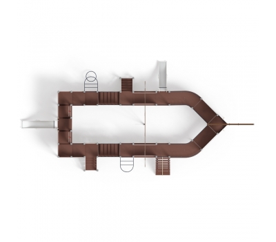 ШХУНА детский игровой комплекс ДИК 2.03.3.03-03 (Н=1200, Н=1500), фото 4