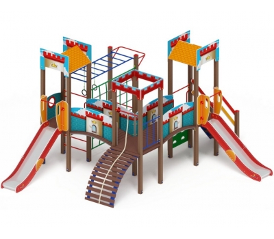 ЗАМОК детский игровой комплекс ДИК 2.18.02-01 (H=1200)