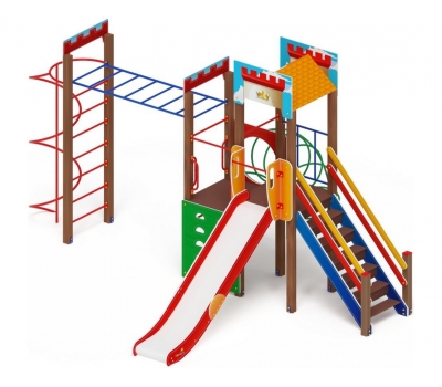ЗАМОК детский игровой комплекс ДИК 2.18.03-01 (H=1500)