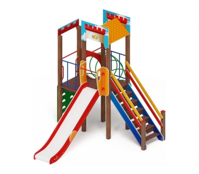 ЗАМОК детский игровой комплекс ДИК 2.18.04-01 (H=1500)