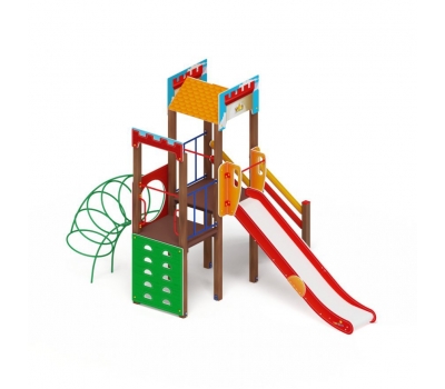 ЗАМОК детский игровой комплекс ДИК 2.18.04-01 (H=1500), фото 3