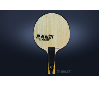 Основание для теннисной ракетки (прямая) GAMBLER Blackout max speed carbon (OFF), фото 1