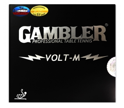 Накладка на ракетку для настольного тенниса GAMBLER Volt m medium 2,1 black