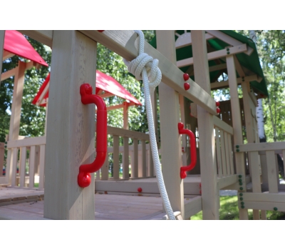 НАБОР РУЧЕК красный для детской площадки slp systems, фото 1