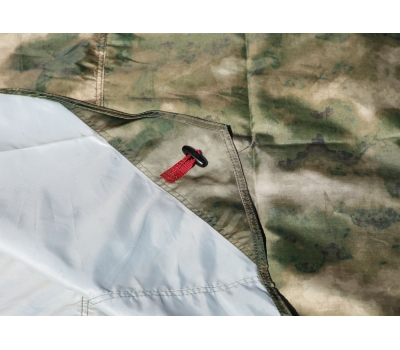 Летняя палатка ЛОТОС 5 Мансарда М Комплект №2 (пол летний + стойки, стеклокомпозитный каркас), фото 13