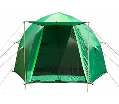 Летняя палатка ЛОТОС 3 Саммер (встроенное дно, стеклокомпозитный каркас), фото 2