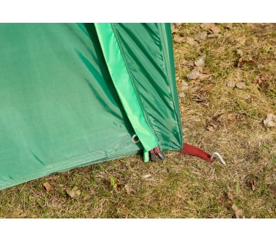 Летняя палатка ЛОТОС 3 Саммер (встроенное дно, стеклокомпозитный каркас), фото 13