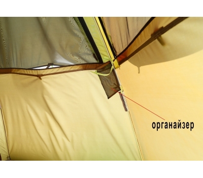Летняя палатка ЛОТОС 5 Мансарда Комплект №1 (пол летний + стойки; стеклокомпозитный каркас), фото 2
