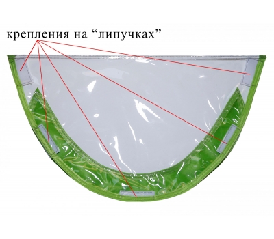 Прозрачное окно для палаток серии ЛОТОС Куб (-40°С), фото 3