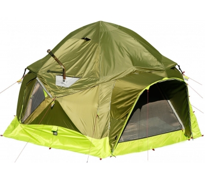Универсальная палатка ЛОТОС КубоЗонт 6-У Классик (влагозащитный колпак; стеклокомпозитный каркас), фото 2