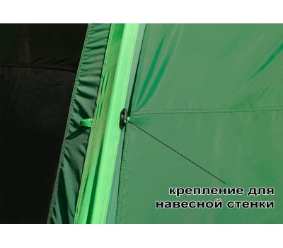 Летняя палатка-шатер ЛОТОС 5 Опен Эйр (1 вход; стеклокомпозитный каркас), фото 11