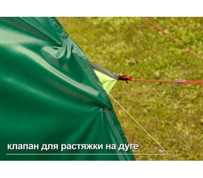 Влагозащитный тент ЛОТОС 5У-1 для палаток, фото 6