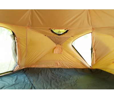 Универсальная палатка ЛОТОС КубоЗонт 6-У Компакт (влагозащитный колпак; стеклокомпозитный каркас), фото 6