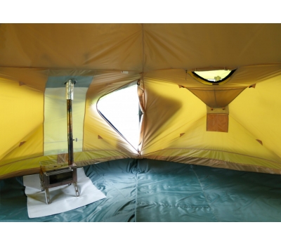 Универсальная палатка ЛОТОС КубоЗонт 6-У Классик (влагозащитный колпак; стеклокомпозитный каркас), фото 6