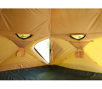 Универсальная палатка ЛОТОС КубоЗонт 6-У Классик (влагозащитный колпак; стеклокомпозитный каркас), фото 9