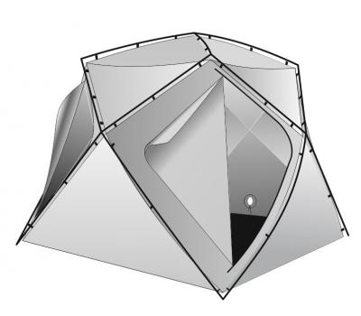 Внутренний тент ЛОТОС Куб 3 (утепленный) для палаток (180х210х210)