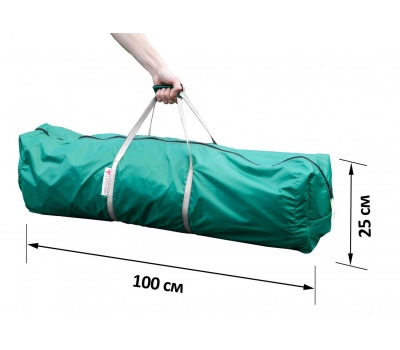 Летняя палатка-шатер ЛОТОС 5 Опен Эйр (1 вход; стеклокомпозитный каркас), фото 19